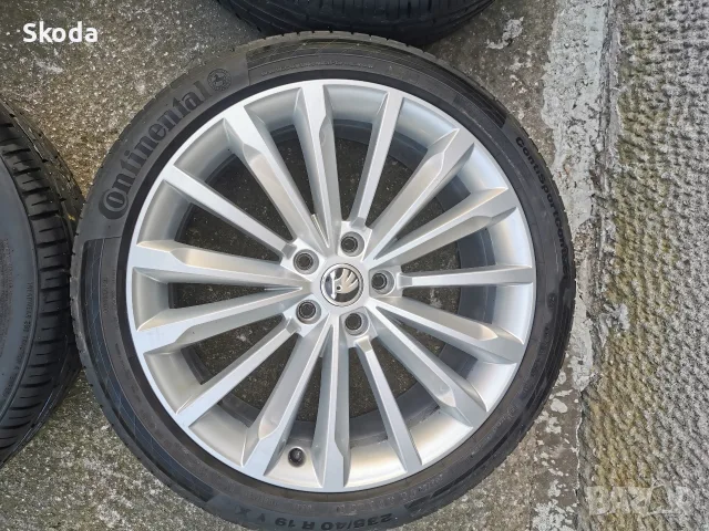 джанти Skoda superb 19, снимка 6 - Гуми и джанти - 56462081