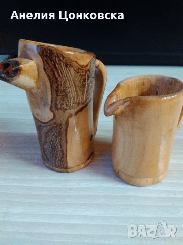 Канички от дърво два броя, снимка 1