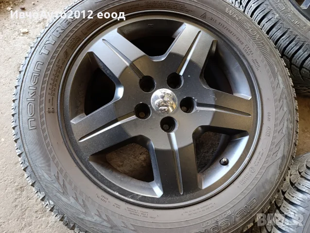 Алуминиеви джанти 17 със зимни гуми nokian, снимка 11 - Гуми и джанти - 55791957