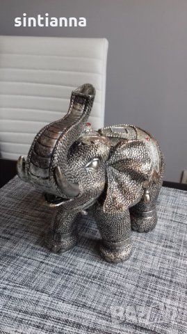 Слон голям 32х27 см - 22 лв, снимка 2 - Статуетки - 29668054