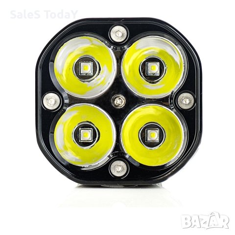 Халоген диоден ,12-24V 1 БР, за джипове, авт, бъги, трактори, снимка 2 - Аксесоари и консумативи - 40469016