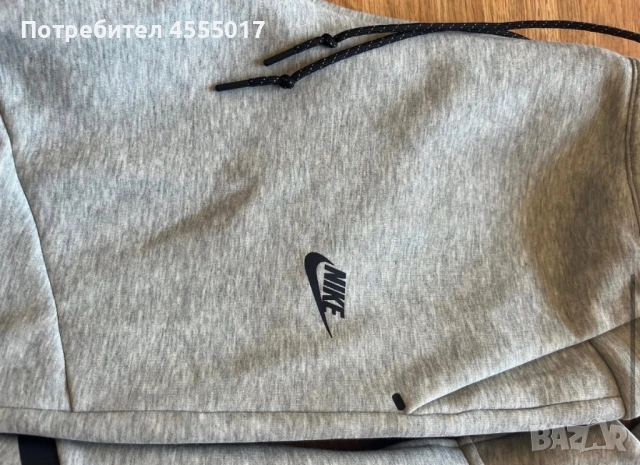 Nike Tech Fleece women gray xs, снимка 8 - Спортни екипи - 53995240