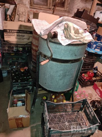 🍯Поцинкована центрофуга за мед 4 рамкова - перфектна!