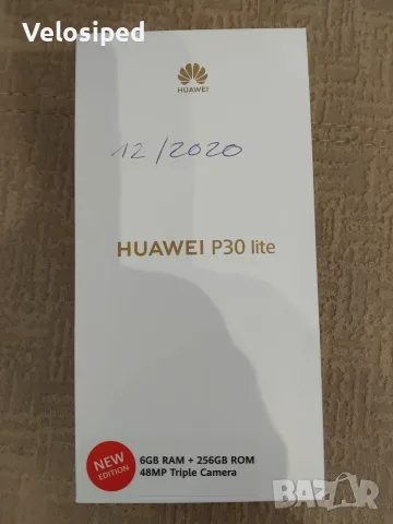 Смарт телефон Huawei P30 Lite Android smartphone 256GB, 6GB RAM, снимка 3 - Huawei - 56427190