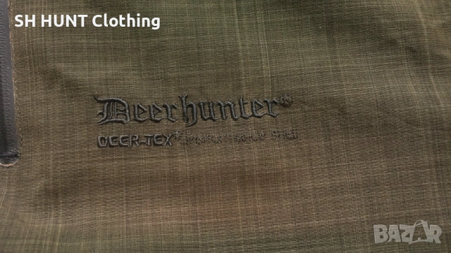 Deerhunter HUDSON DEER-TEX Waterproof Stretch Jacket размер L еластично яке водонепромокаемо - 1652, снимка 11 - Екипировка - 52795873
