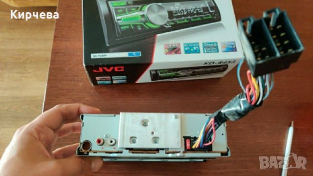 JVC плеър 4 Х 50 W. USB/AUX/CD, CD-R, CD-RW,MP3,WMA Low Pass Filter, снимка 6 - Аксесоари и консумативи - 30100716