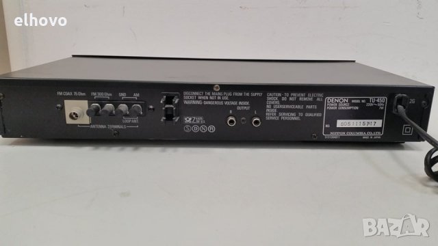Стерео тунер Denon TU-450, снимка 8 - Ресийвъри, усилватели, смесителни пултове - 29757258