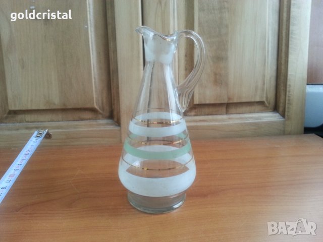 Стъклена гарафа кана 