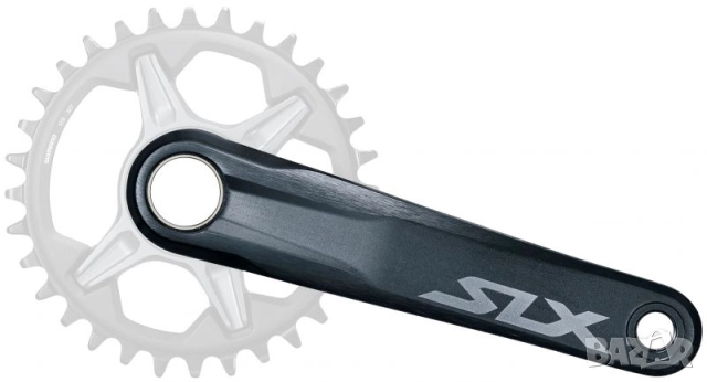 Курбели Shimano SLX FC-M7120-1 Boost 12-speed 165mm без плоча