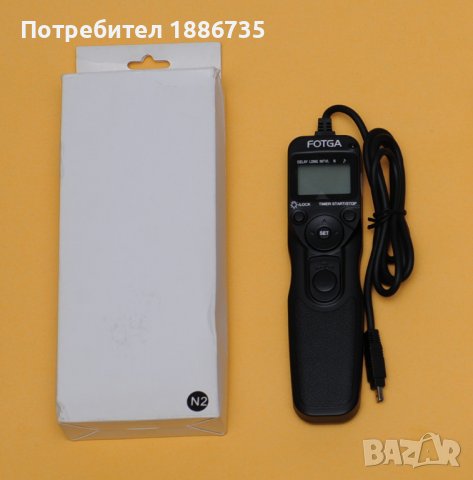 Дистанционни спусъци с таймер за CANON или  NIKON, снимка 4 - Чанти, стативи, аксесоари - 31611906