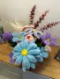 Ръчно изработени букети от изкуствени цветя, снимка 7