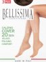 Bellissima италиански черни,бежови къси чорапи над глезените Белисима дамски къси прозрачни чорапи, снимка 1