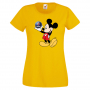 Дамска тениска Mickey Mouse SAAB .Подарък,Изненада,, снимка 10