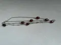 Винтидж старинно немско сребърно колие с естествен кехлибар , снимка 5