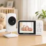 Бебефон NannyEye Lite с камера и 3.2″ дисплей, нощно виждане, VOX и двупосочна връзка, снимка 1