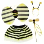 2878 Парти детски костюм Пчеличка сет от 4 части – пола криле пръчица диадема, снимка 1