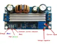 CC CV регулируем 3A 35W DC 5 -30V до DC 0.5 -30V Step Up Down Buck Boost Converter , снимка 2