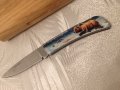 Немски ловен нож MAGNUM Stainless с мечка и специална кутия, снимка 3