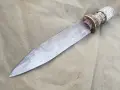 Сребърен нож кама 2, снимка 4