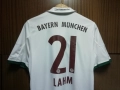 Bayern Munich Lahm Adidas 2013 2014 Away Oktoberfest оригинална тениска фланелка екип Байерн Мюнхен , снимка 4