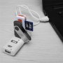 4 порта USB HUB 2.0-USB Адаптер-USB Разклонител-зарядно, снимка 5