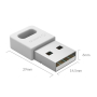 Orico блутут адаптер Bluetooth 4.0 USB adapter, white - BTA-409-WH