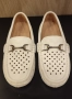 Детски бели мокасини, снимка 1