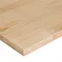vidaXL Работна маса, 100x60x81,5 см, масивна дървесина дъб, снимка 9