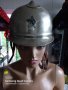 Стара пожарникарска каска шлем, снимка 1 - Антикварни и старинни предмети - 38822979