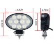 Диоден халоген LED 40W 12-60V, снимка 3
