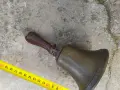 Стар бронзов звънец/камбана, снимка 8