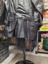 кожено дамско яке, екстравагантно с тюл МАКСИ мода- XXXL, снимка 2