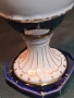 порцеланова ваза амфора Royal Dux кобалт с позлата , снимка 6