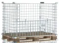 Промо! Телен кош / контейнер сгъваем за европалет Ф6 80x120xН85, снимка 6