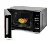 Микровълнова фурна 20L,черна, дигитална., снимка 5
