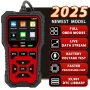 Full OBD2 EOBD автомобилен диагностичен кодочетец V539 , снимка 1
