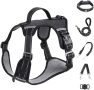 Нов Комплект нагръдник за куче с каишка, колан и защитна лента за разходка с AirTag съвместимост, снимка 1
