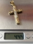 Златна висулка кръст 4.44гр 14к, снимка 3