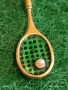 Сребърен медальон във формата на Тенис ракета с Перла красив подарък за спортисти 22057, снимка 3