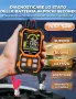 Професионален тестер за автомобилни акумулатори 12 V/24 V, 50-1999 CCA, снимка 2
