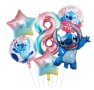 Комплект парти балони Лило и Стич Lilo and Stitch 7ми и 8ми Рожден ден, снимка 1 - Други - 44462502