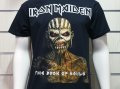 Нова мъжка тениска със ситопечат на музикалната група IRON MAIDEN - The Book of Souls, снимка 2