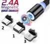 Светещи магнитни USB кабели за зареждане , снимка 1 - USB кабели - 29487357