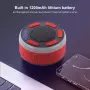 Нова Bluetooth тонколона за баня, безжична преносима тонколона с RGB LED светлина, снимка 2