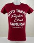 Мъжка тениска в цвят бордо марка Akito Tanaka , снимка 1
