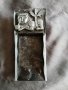 стар метален пепелник, снимка 1 - Антикварни и старинни предмети - 30105711