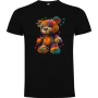 ХИТ Нова детска тениска с Мече - Colorful Bear , снимка 4