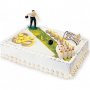Боулинг Играчи хора и кегли пластмасови фигурки украса декор за торта, снимка 1