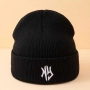 Нова зимна шапка с логото NEW YORK в бял или черен цвят , снимка 11