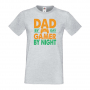 Мъжка тениска Dad By Day Gamer By Nigh Баща, Дядо,Празник,Татко,Изненада,Повод,Рожден ден, Имен Ден,, снимка 3